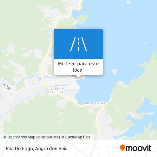 Rua Do Fogo mapa