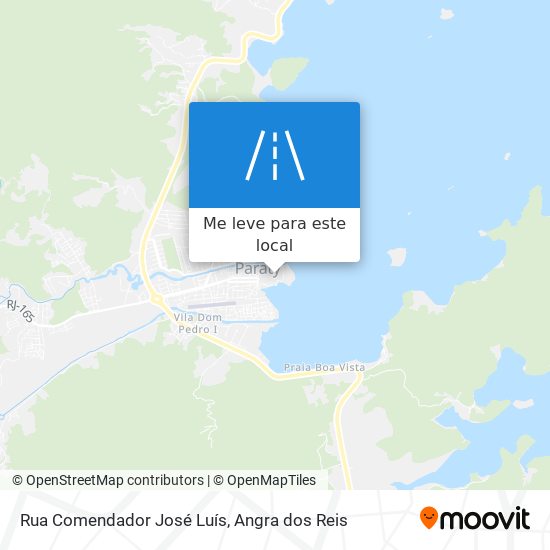 Rua Comendador José Luís mapa