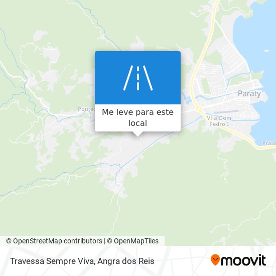 Travessa Sempre Viva mapa