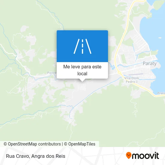 Rua Cravo mapa