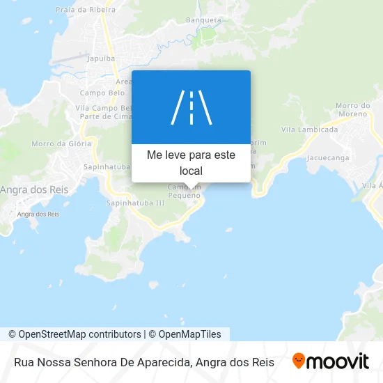 Rua Nossa Senhora De Aparecida mapa
