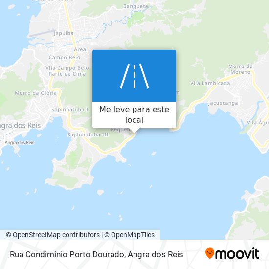 Rua Condiminio Porto Dourado mapa
