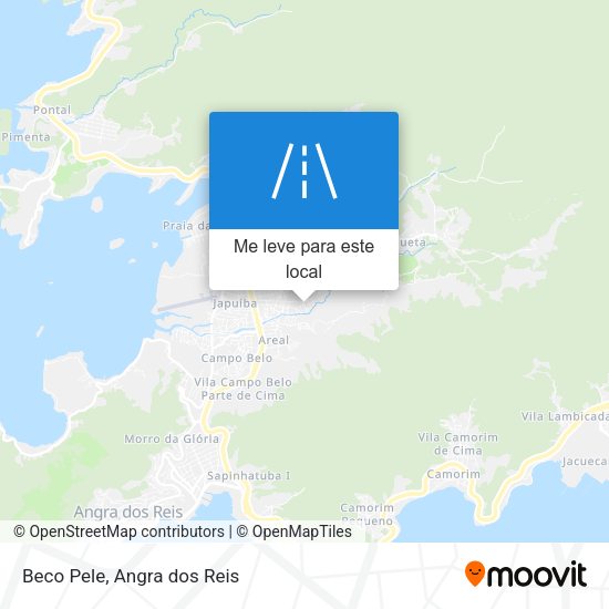 Beco Pele mapa