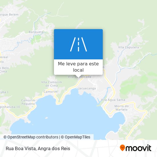 Rua Boa Vista mapa