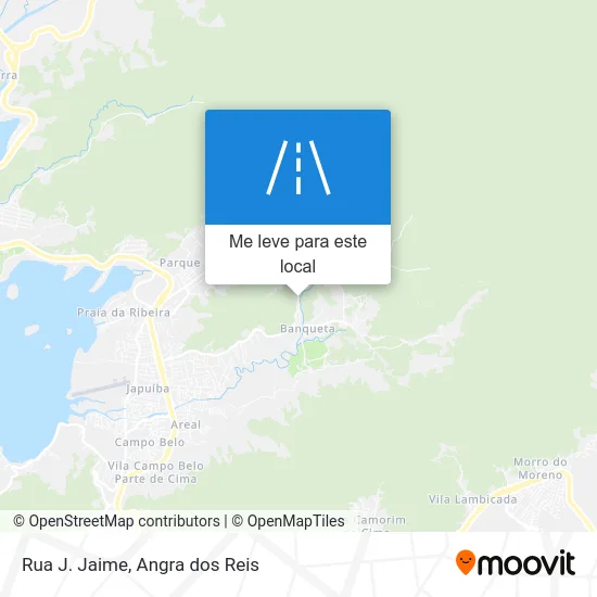 Rua J. Jaime mapa