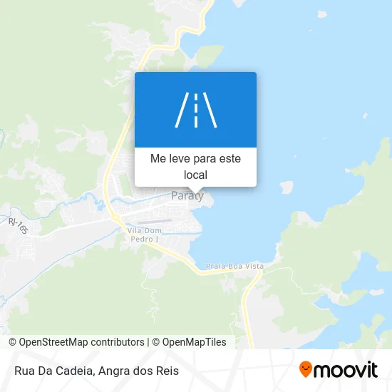 Rua Da Cadeia mapa