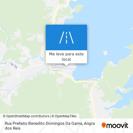 Rua Prefeito Benedito Domingos Da Gama mapa