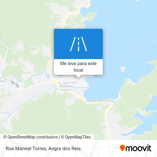 Rua Manoel Torres mapa