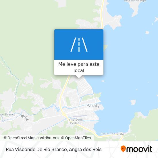 Rua Visconde De Rio Branco mapa