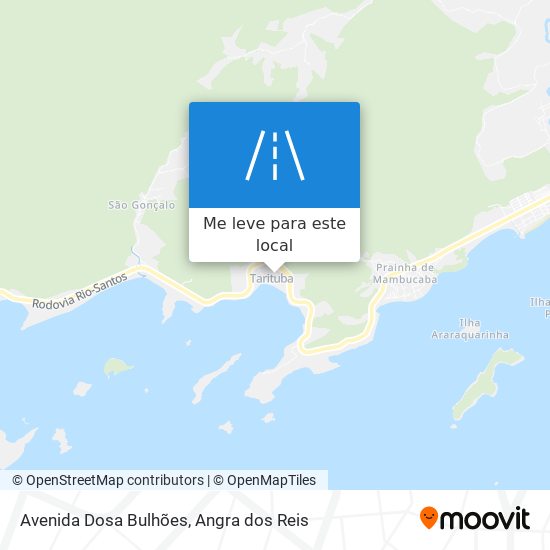 Avenida Dosa Bulhões mapa