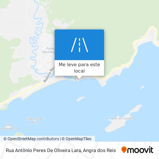 Rua Antônio Peres De Oliveira Lara mapa