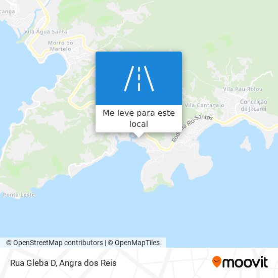 Rua Gleba D mapa