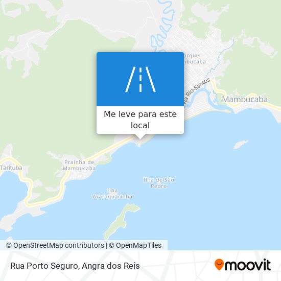 Rua Porto Seguro mapa