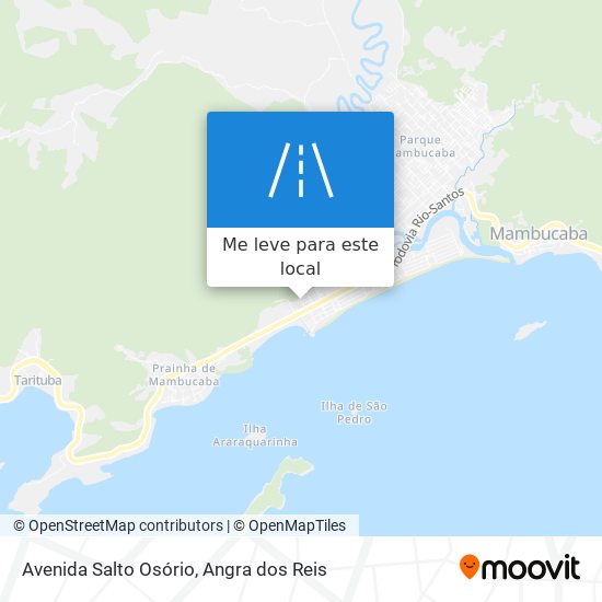 Avenida Salto Osório mapa