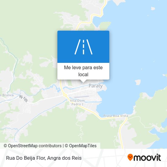 Rua Do Beija Flor mapa