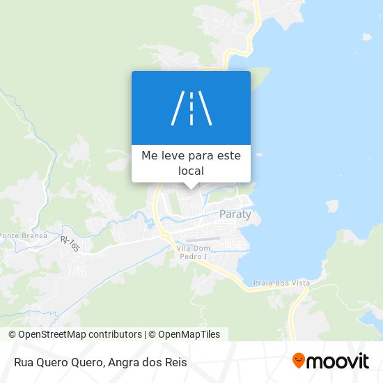 Rua Quero Quero mapa