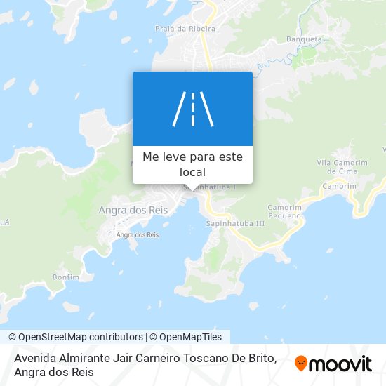 Avenida Almirante Jair Carneiro Toscano De Brito mapa