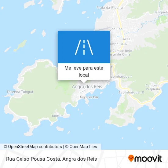 Rua Celso Pousa Costa mapa