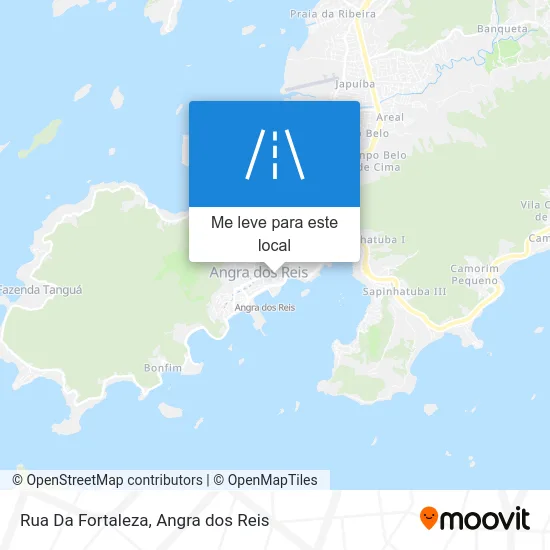 Rua Da Fortaleza mapa