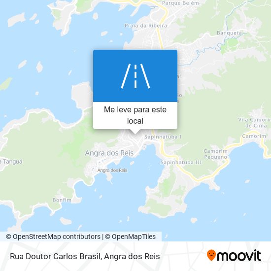 Rua Doutor Carlos Brasil mapa