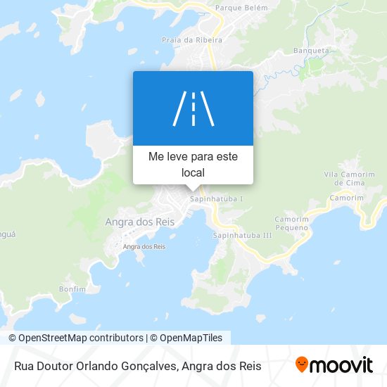 Rua Doutor Orlando Gonçalves mapa