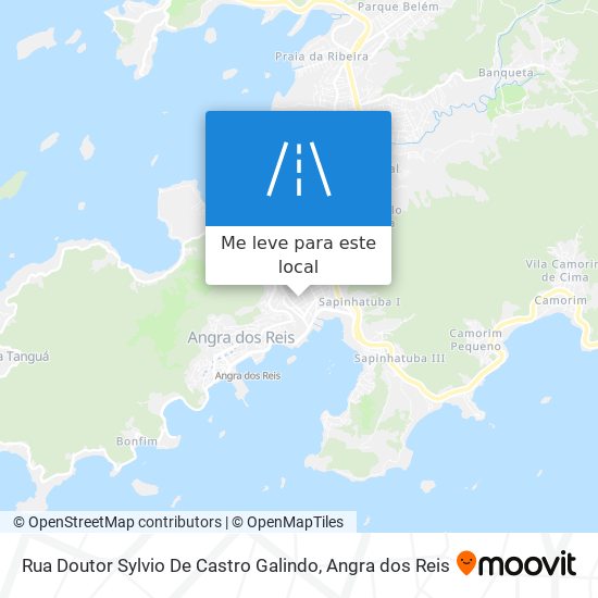 Rua Doutor Sylvio De Castro Galindo mapa