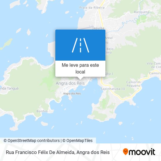 Rua Francisco Félix De Almeida mapa