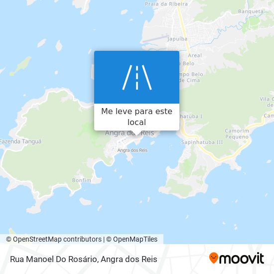 Rua Manoel Do Rosário mapa
