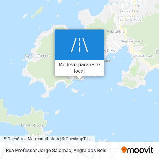 Rua Professor Jorge Salomão mapa