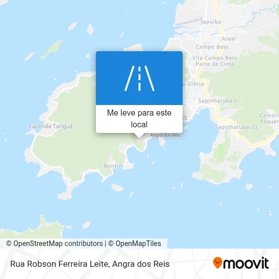 Rua Robson Ferreira Leite mapa