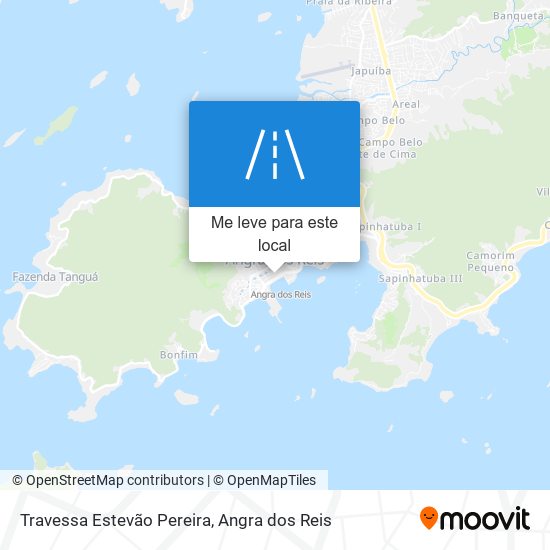 Travessa Estevão Pereira mapa