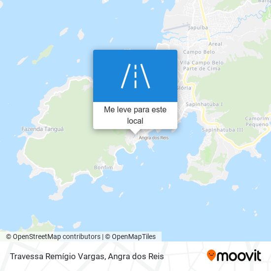 Travessa Remígio Vargas mapa