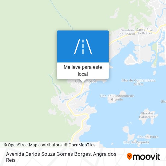 Avenida Carlos Souza Gomes Borges mapa