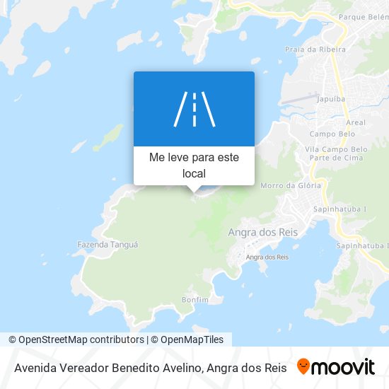 Avenida Vereador Benedito Avelino mapa