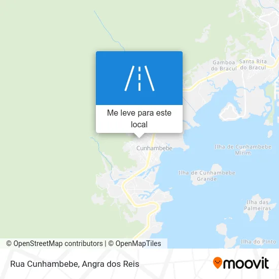 Rua Cunhambebe mapa