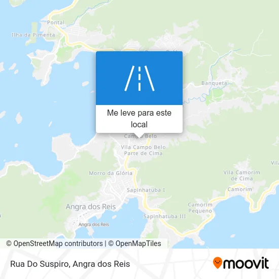 Rua Do Suspiro mapa