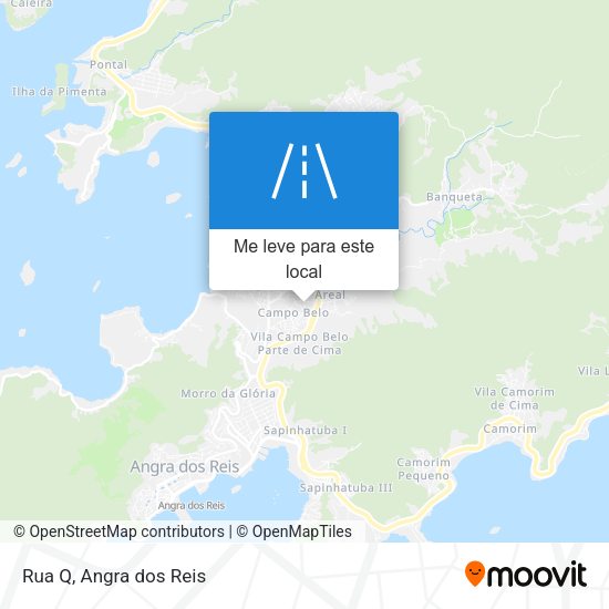 Rua Q mapa