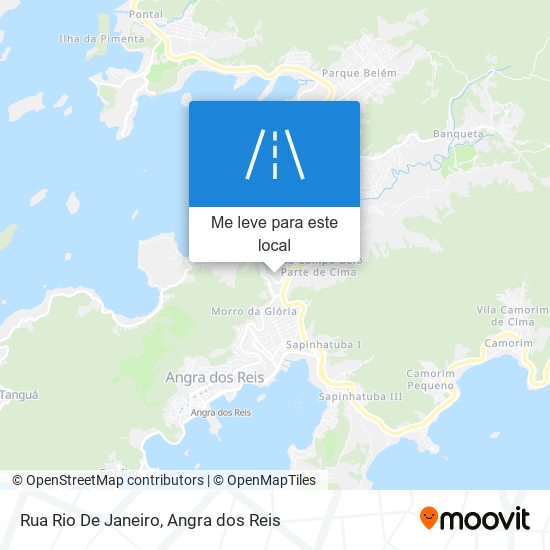 Rua Rio De Janeiro mapa