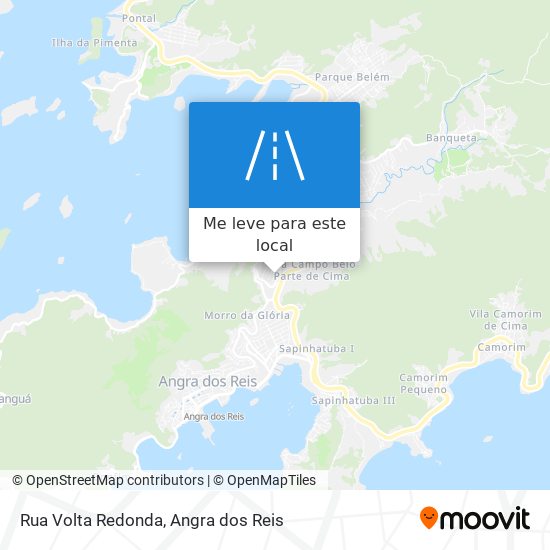 Rua Volta Redonda mapa
