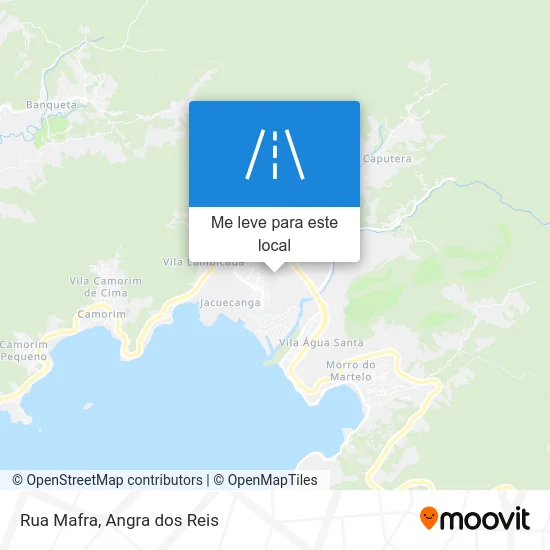 Rua Mafra mapa