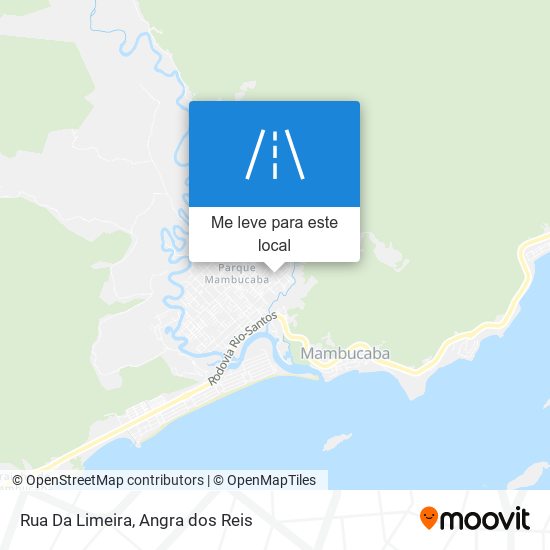 Rua Da Limeira mapa