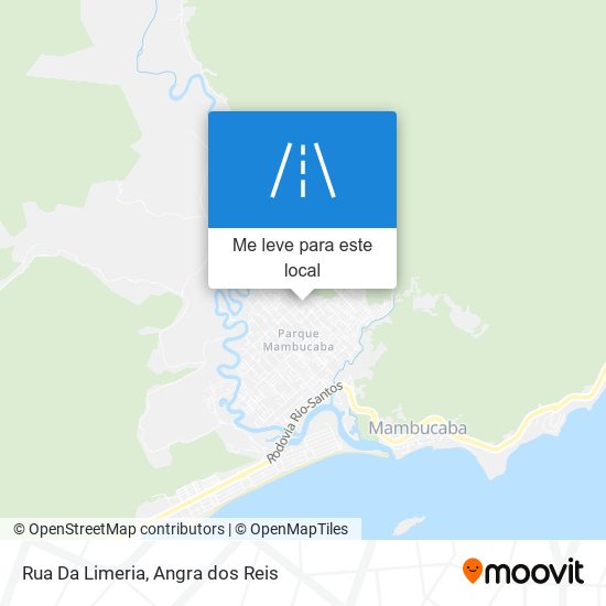 Rua Da Limeria mapa