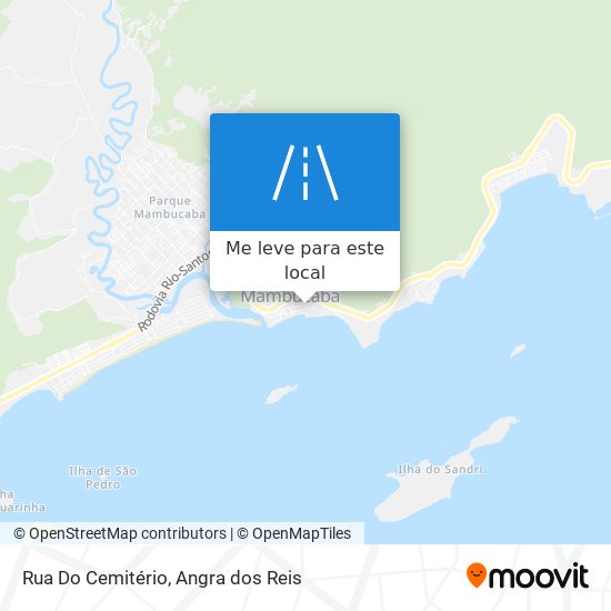 Rua Do Cemitério mapa