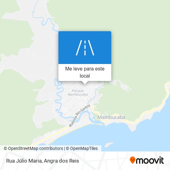 Rua Júlio Maria mapa