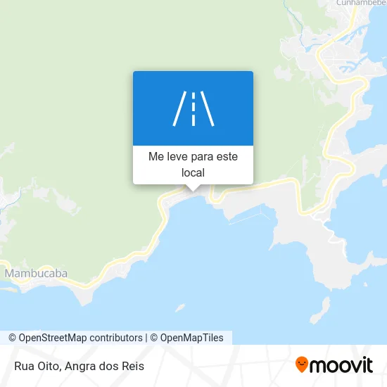 Rua Oito mapa