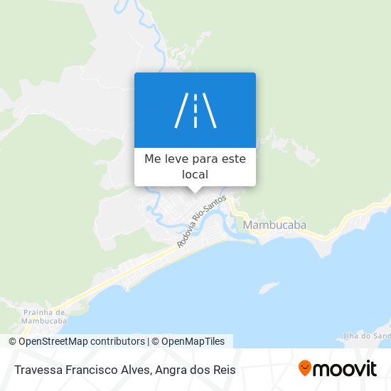 Travessa Francisco Alves mapa