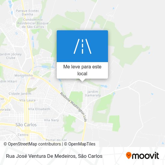 Rua José Ventura De Medeiros mapa