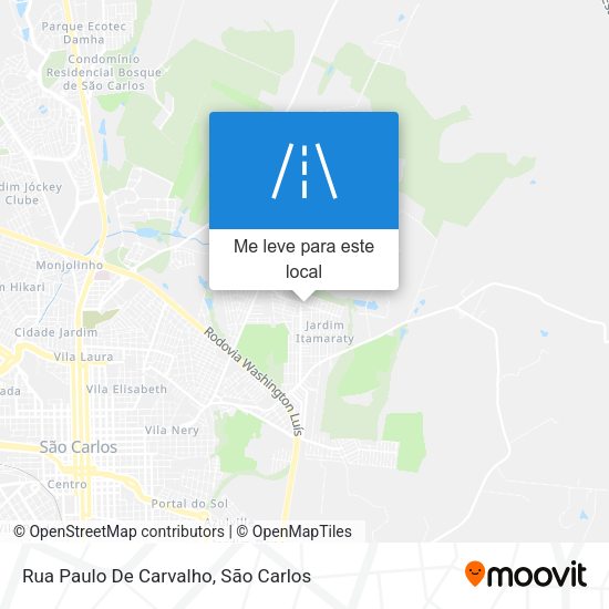 Rua Paulo De Carvalho mapa