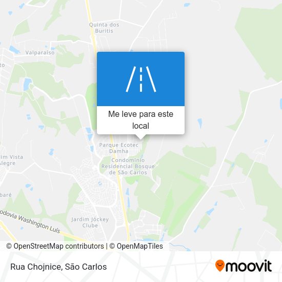 Rua Chojnice mapa