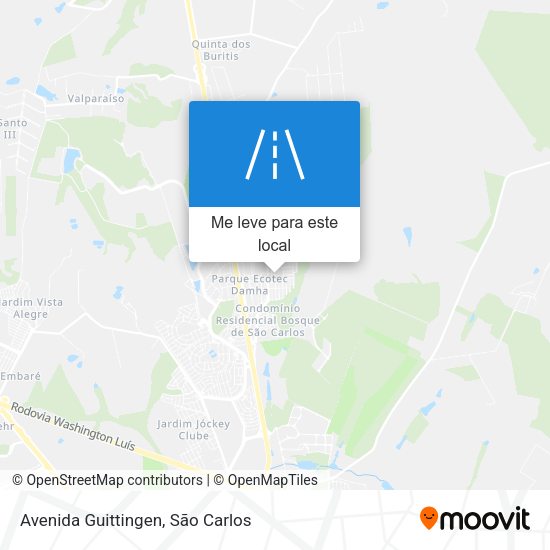 Avenida Guittingen mapa